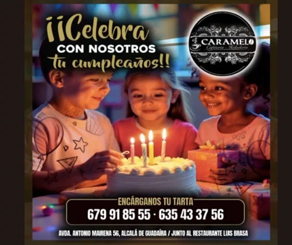 Caramelo Cafetería Heladería Alcala de guadaira Sevilla